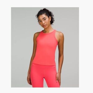 Lululemon Align Waist Length Racerback Tank Top - Pale Raspberry - Size 12 - NWT